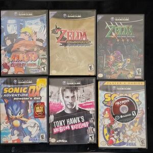 6 Nintendo Game Cube Games In Great Shape All Playable